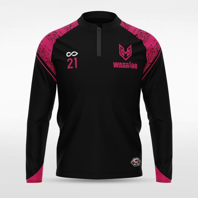 1/4 Half Zip Vanta Series Aegyra - AT233XFR3 black