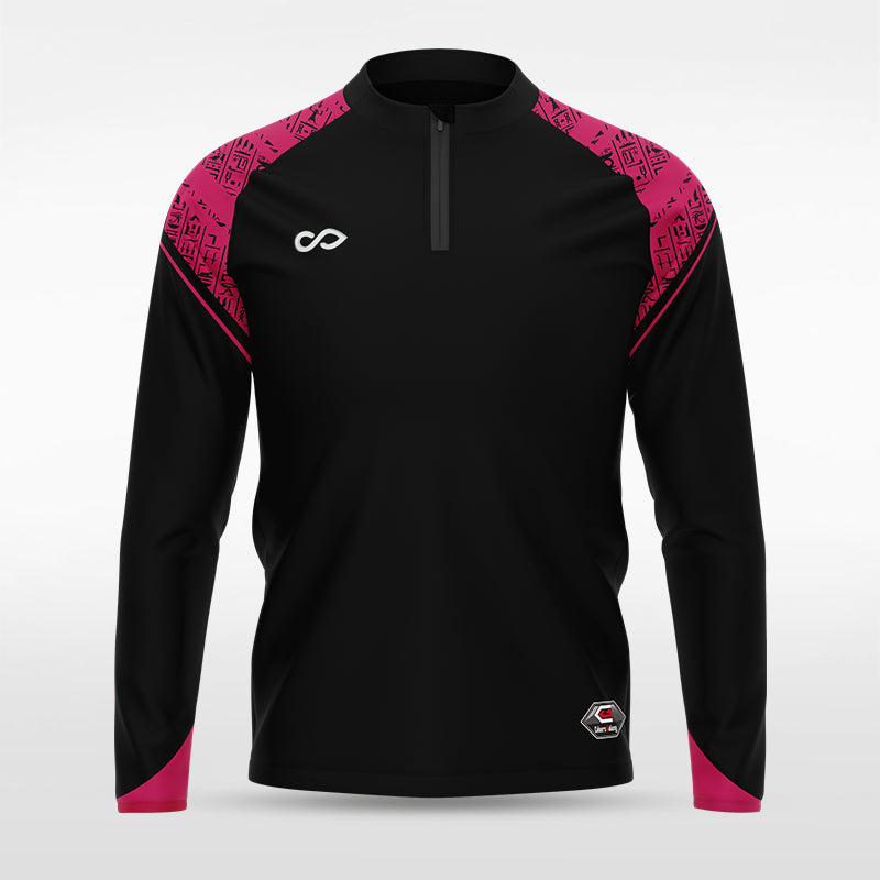 1/4 Half Zip Vanta Series Aegyra - AT233XFR3 black
