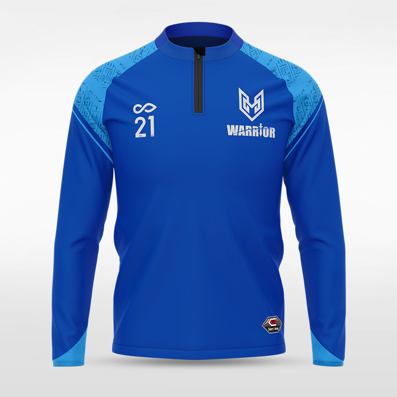 1/4 Half Zip Vanta Series Aegyra - AT233XFR3 blue