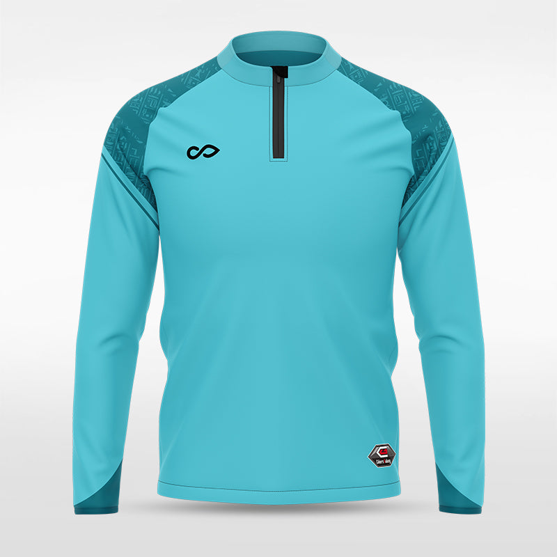 1/4 Half Zip Vanta Series Aegyra - AT233XFR3 mediumspringgreen