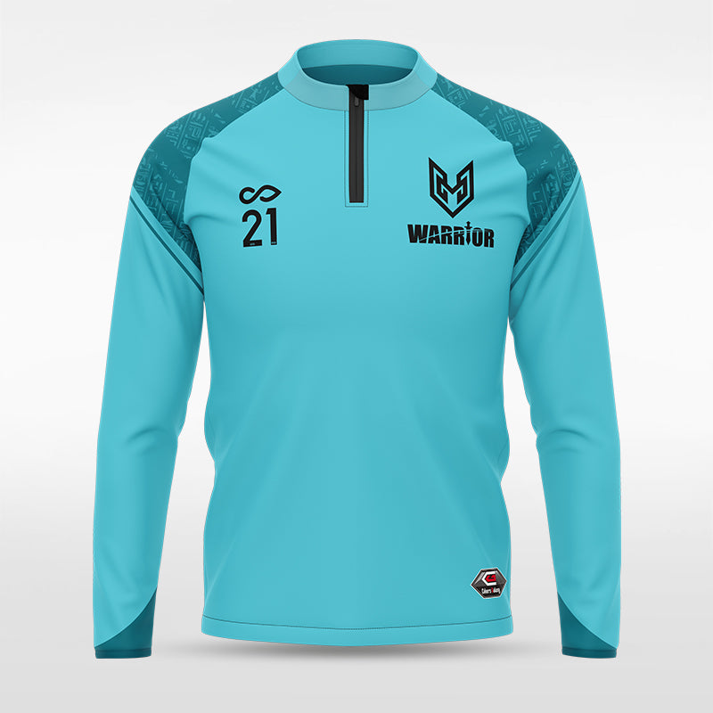 1/4 Half Zip Vanta Series Aegyra - AT233XFR3 mediumspringgreen