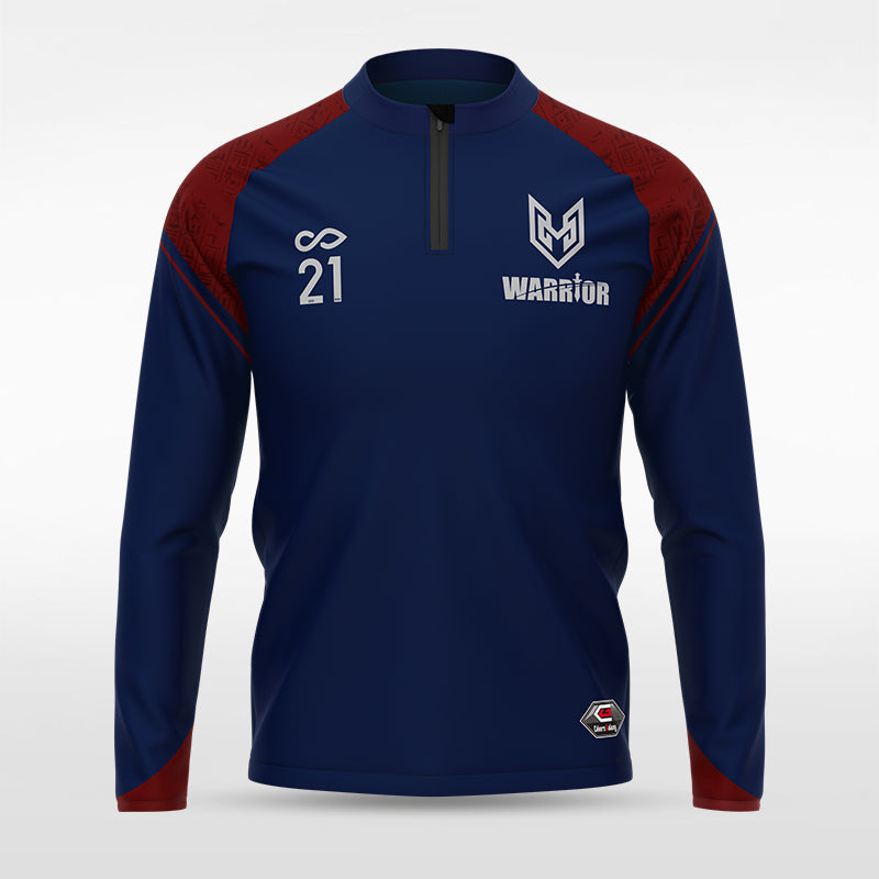 1/4 Half Zip Vanta Series Aegyra - AT233XFR3 navy
