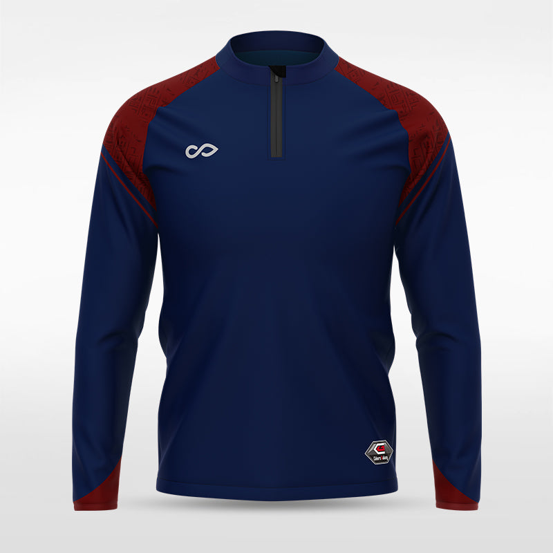 1/4 Half Zip Vanta Series Aegyra - AT233XFR3 navy