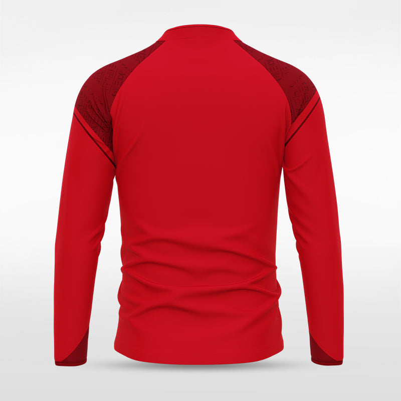 1/4 Half Zip Vanta Series Aegyra - AT233XFR3 red