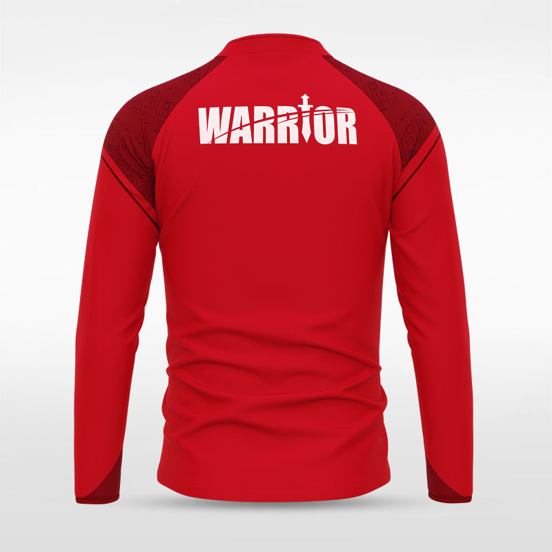1/4 Half Zip Vanta Series Aegyra - AT233XFR3 red