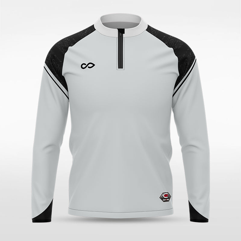 1/4 Half Zip Vanta Series Aegyra - AT233XFR3 silver
