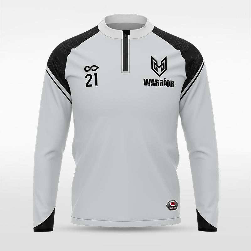 1/4 Half Zip Vanta Series Aegyra - AT233XFR3 silver
