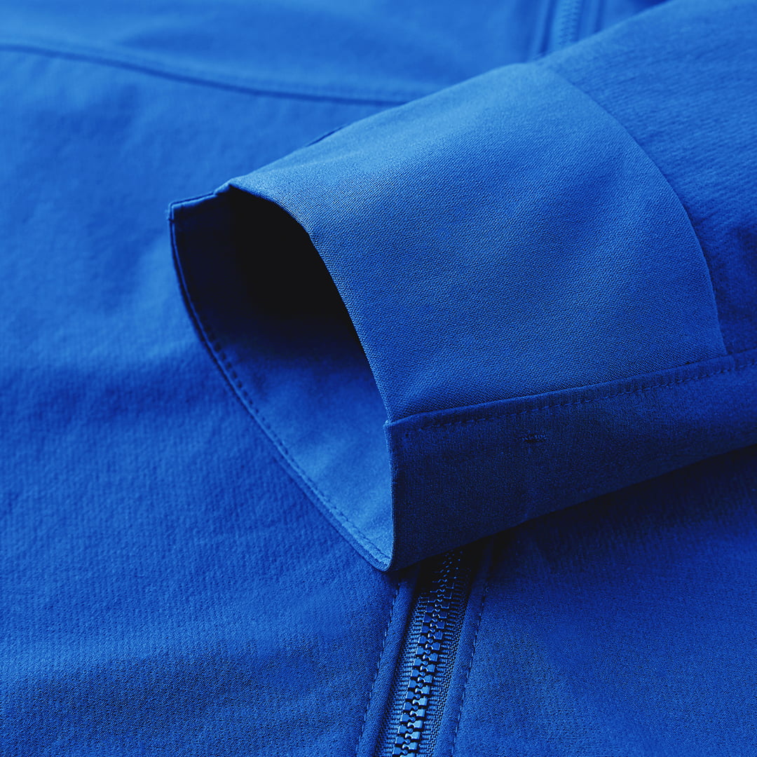 Lightweight Ventara Seamless Bonded Hooded Jacket - AT241GBJJ3 blue