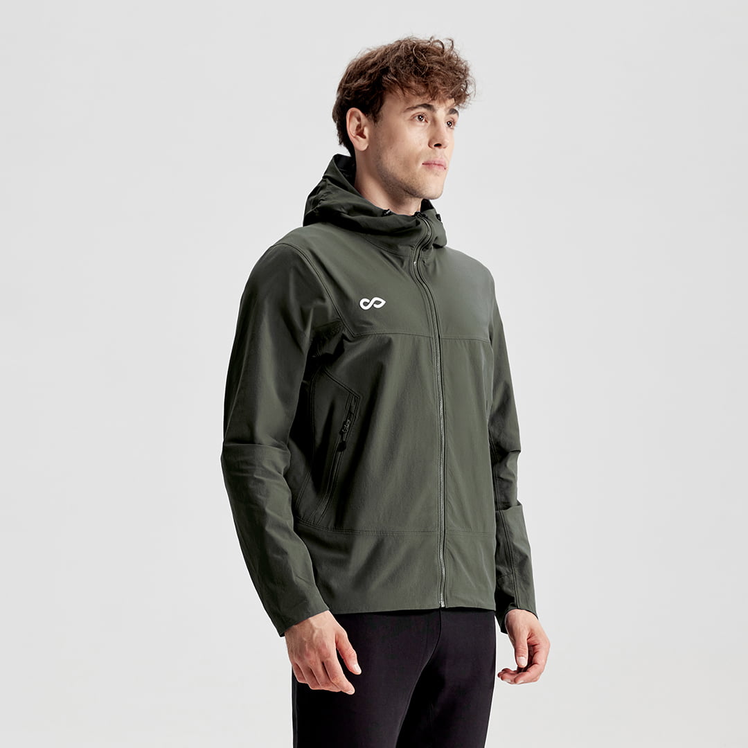 Lightweight Ventara Seamless Bonded Hooded Jacket - AT241GBJJ3 palegreen
