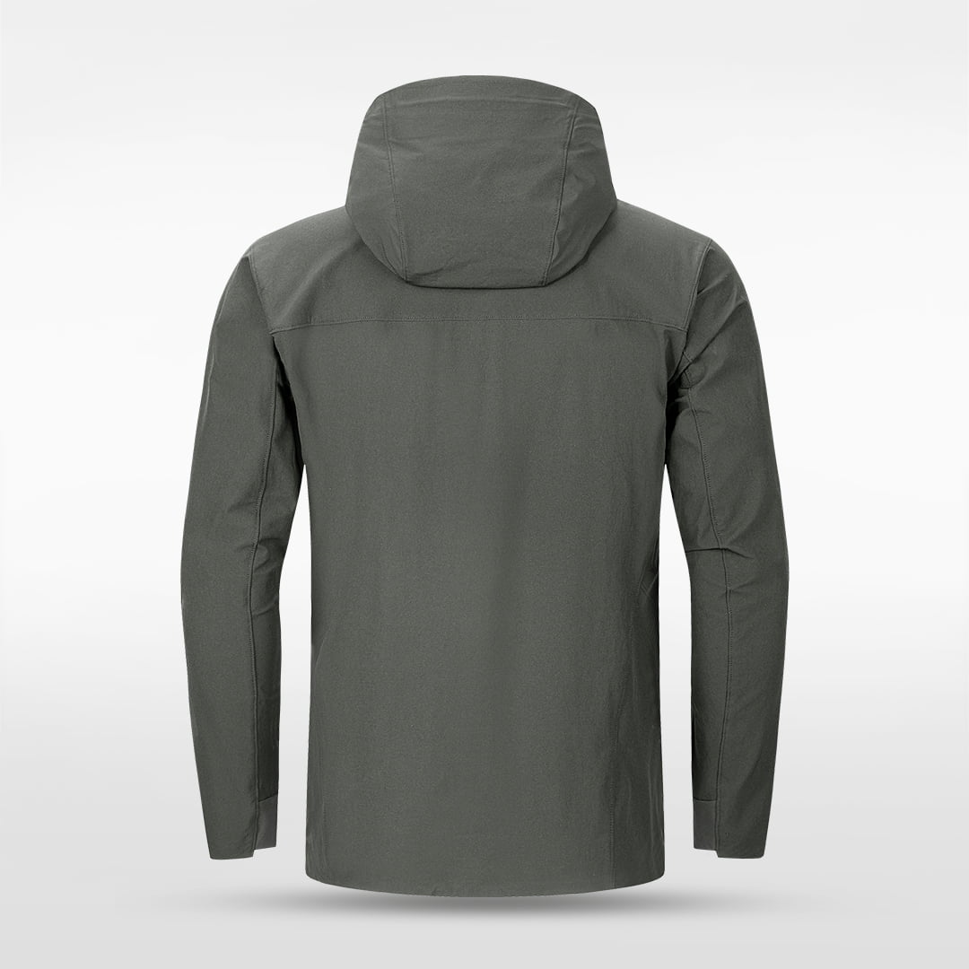 Lightweight Ventara Seamless Bonded Hooded Jacket - AT241GBJJ3 palegreen