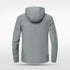 Cogitara Lightweight Woven Windbreaker - AT241ZEGJ3 silver