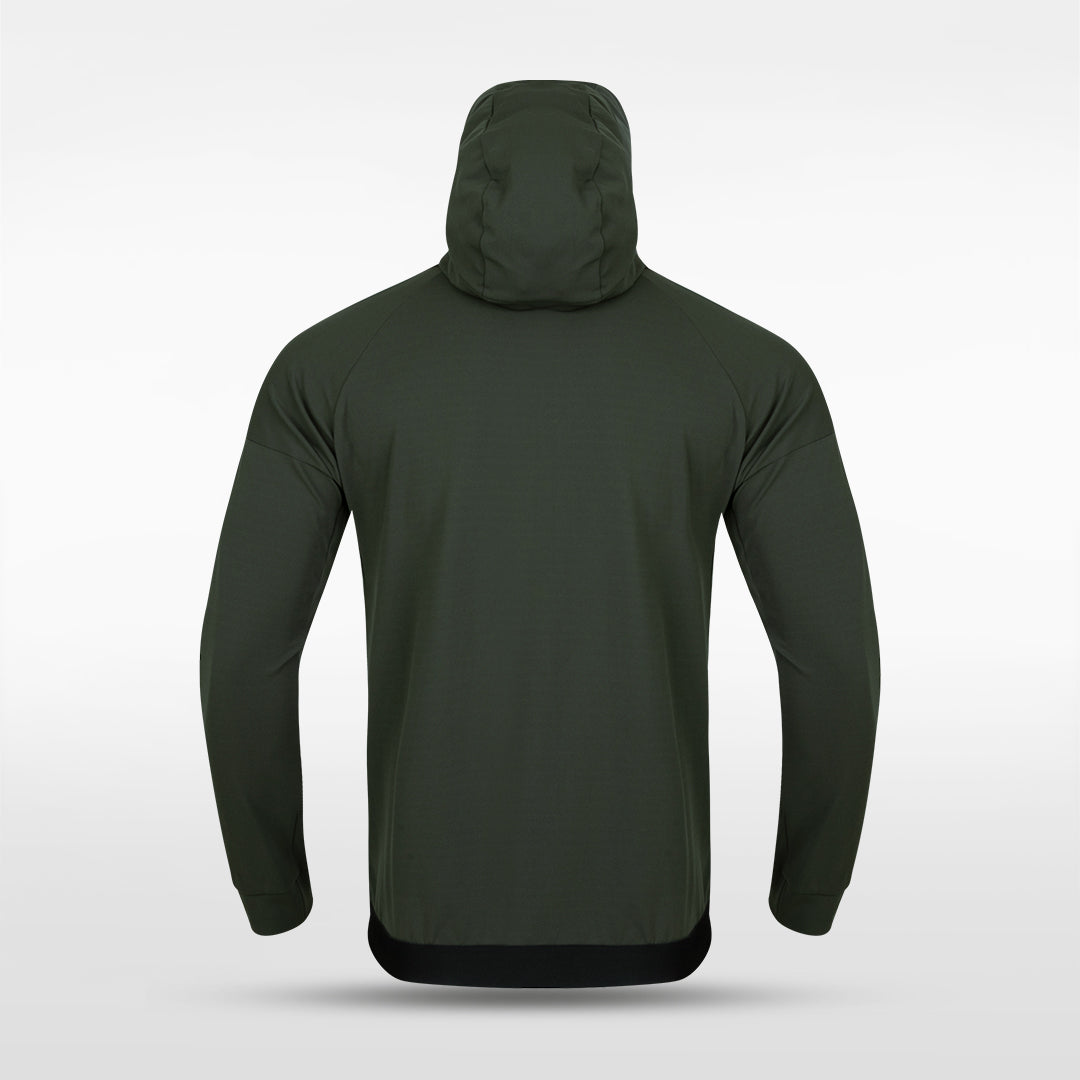 Cogitara Hooded Jacket - AT241ZET3 darkgreen