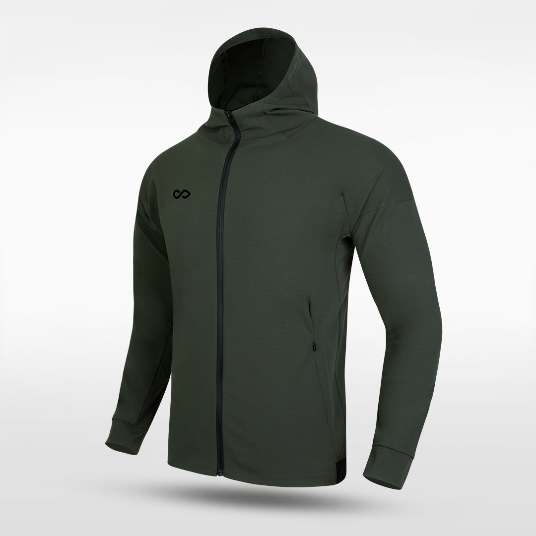 Cogitara Hooded Jacket - AT241ZET3 darkgreen