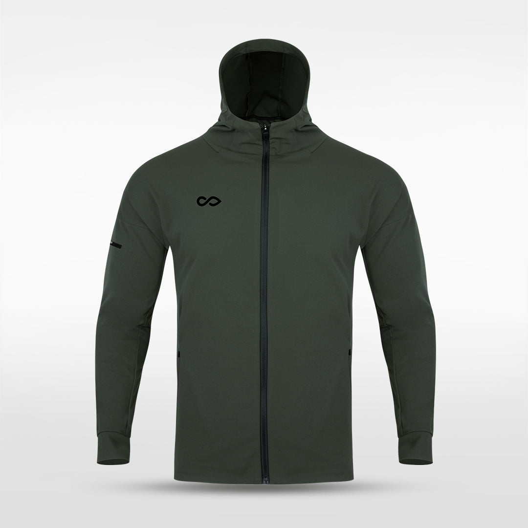 Cogitara Hooded Jacket - AT241ZET3 darkgreen