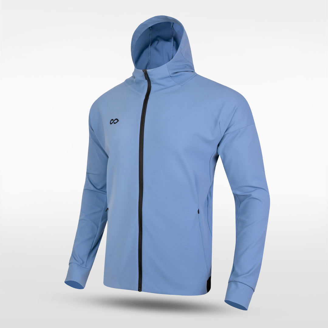 Cogitara Hooded Jacket - AT241ZET3 lightskyblue