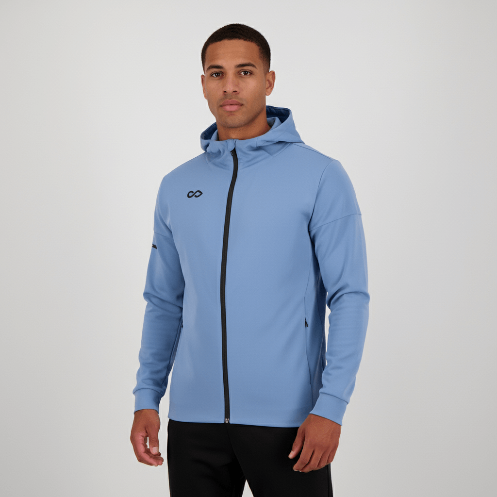 Cogitara Hooded Jacket - AT241ZET3 lightskyblue