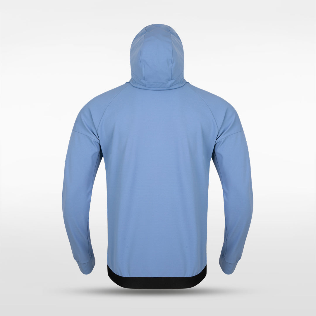 Cogitara Hooded Jacket - AT241ZET3 lightskyblue