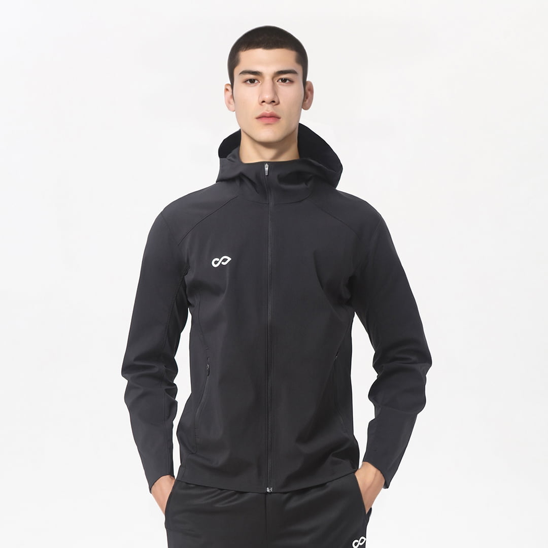 Primara Softshell Hooded Windbreaker - AT242AAVG3 black