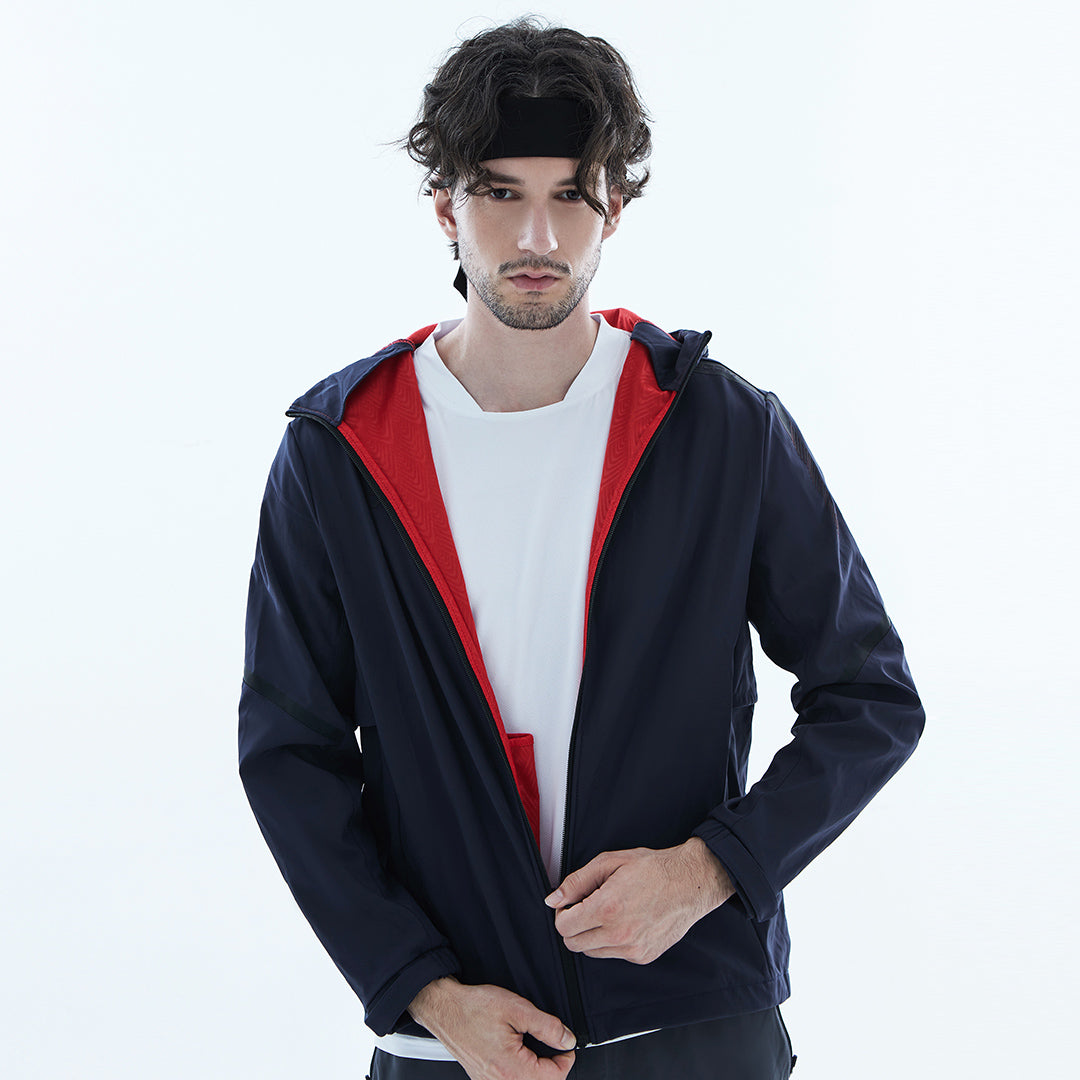 Rain Jacket Falcoara - AT242CHZ3 navy