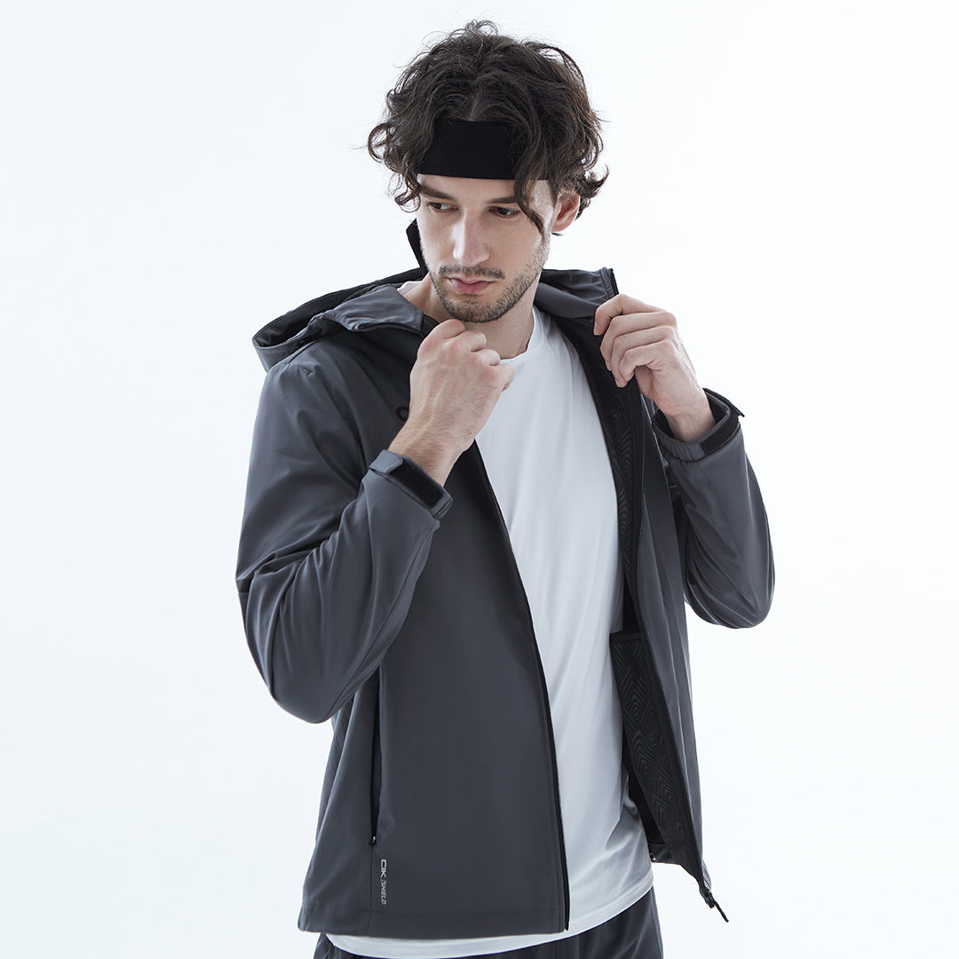 Rain Jacket Falcoara - AT242CHZ3 silver