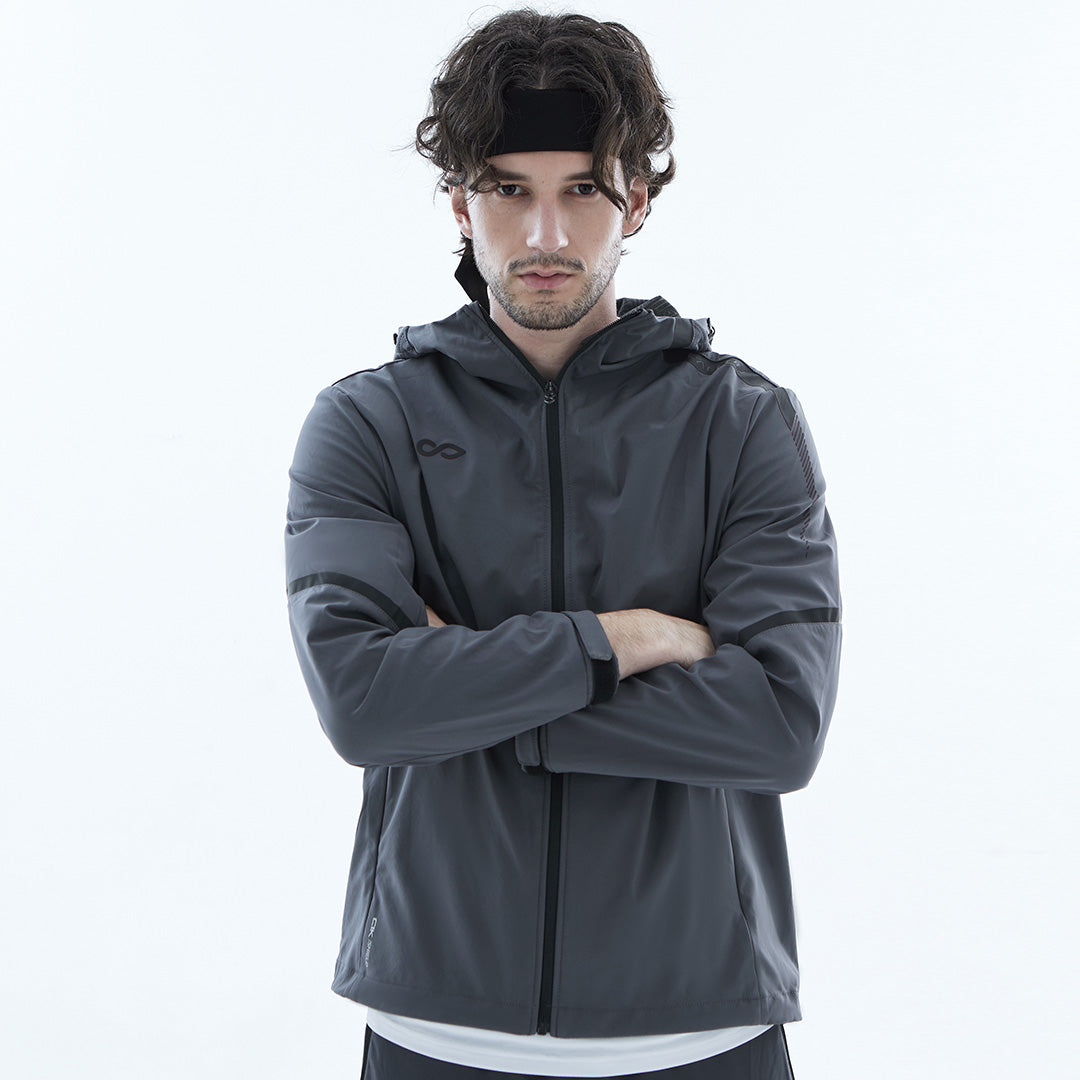 Rain Jacket Falcoara - AT242CHZ3 silver