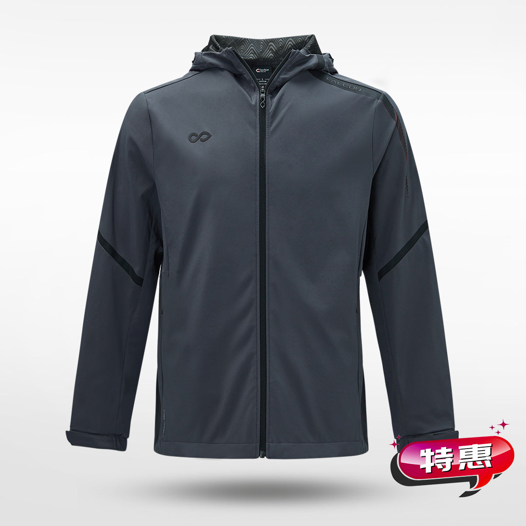 Rain Jacket Falcoara - AT242CHZ3 silver
