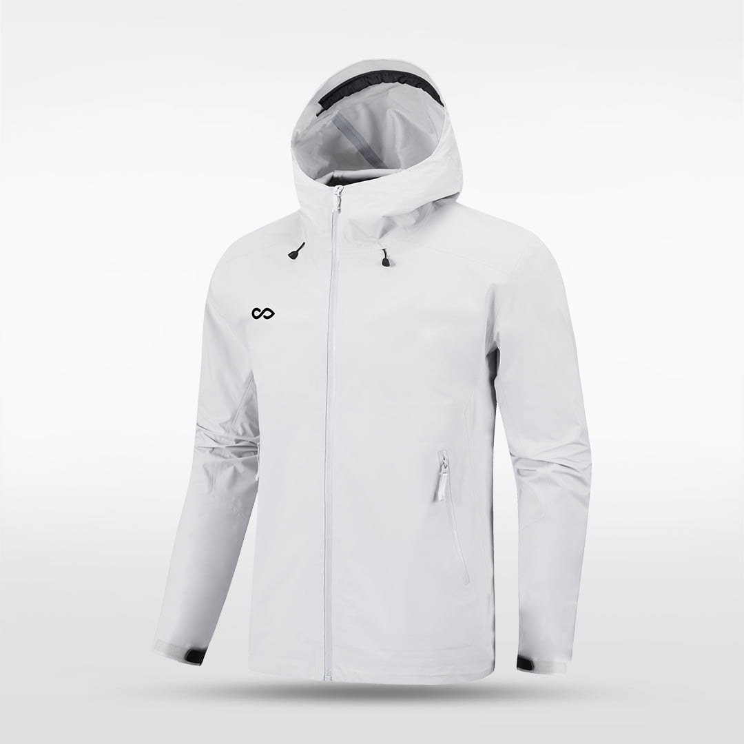 Ventara Seam Bonded Hard Shell Jacket - AT242GBJK3 silver