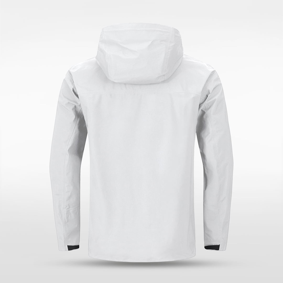 Ventara Seam Bonded Hard Shell Jacket - AT242GBJK3 silver