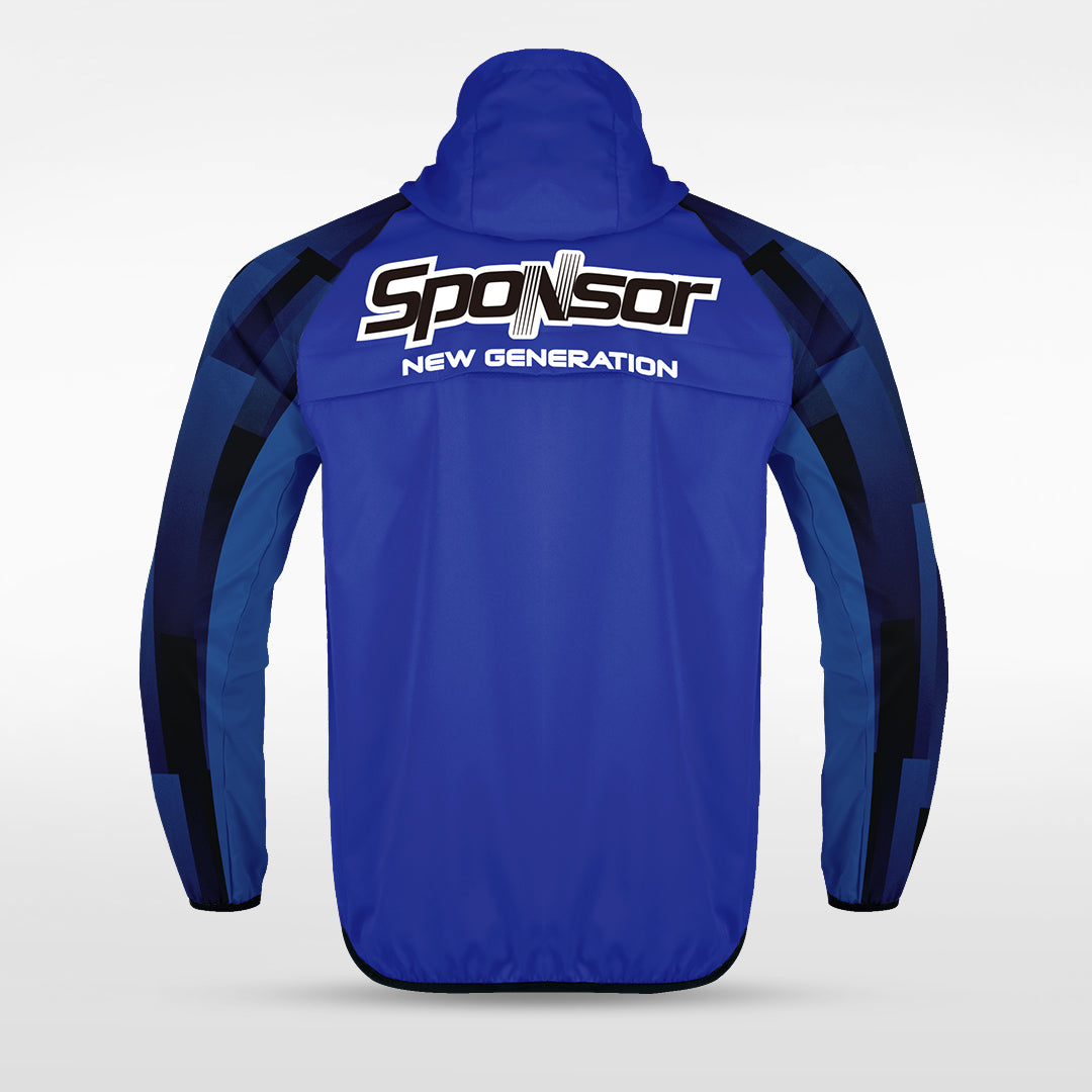 Lightweight Rain Jacket Vanta Series Silvara - AT242XFB3 blue