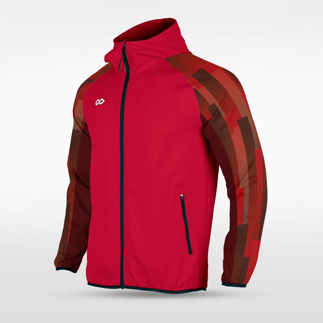 Lightweight Rain Jacket Vanta Series Silvara - AT242XFB3 red
