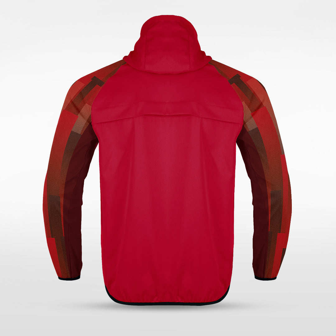 Lightweight Rain Jacket Vanta Series Silvara - AT242XFB3 red