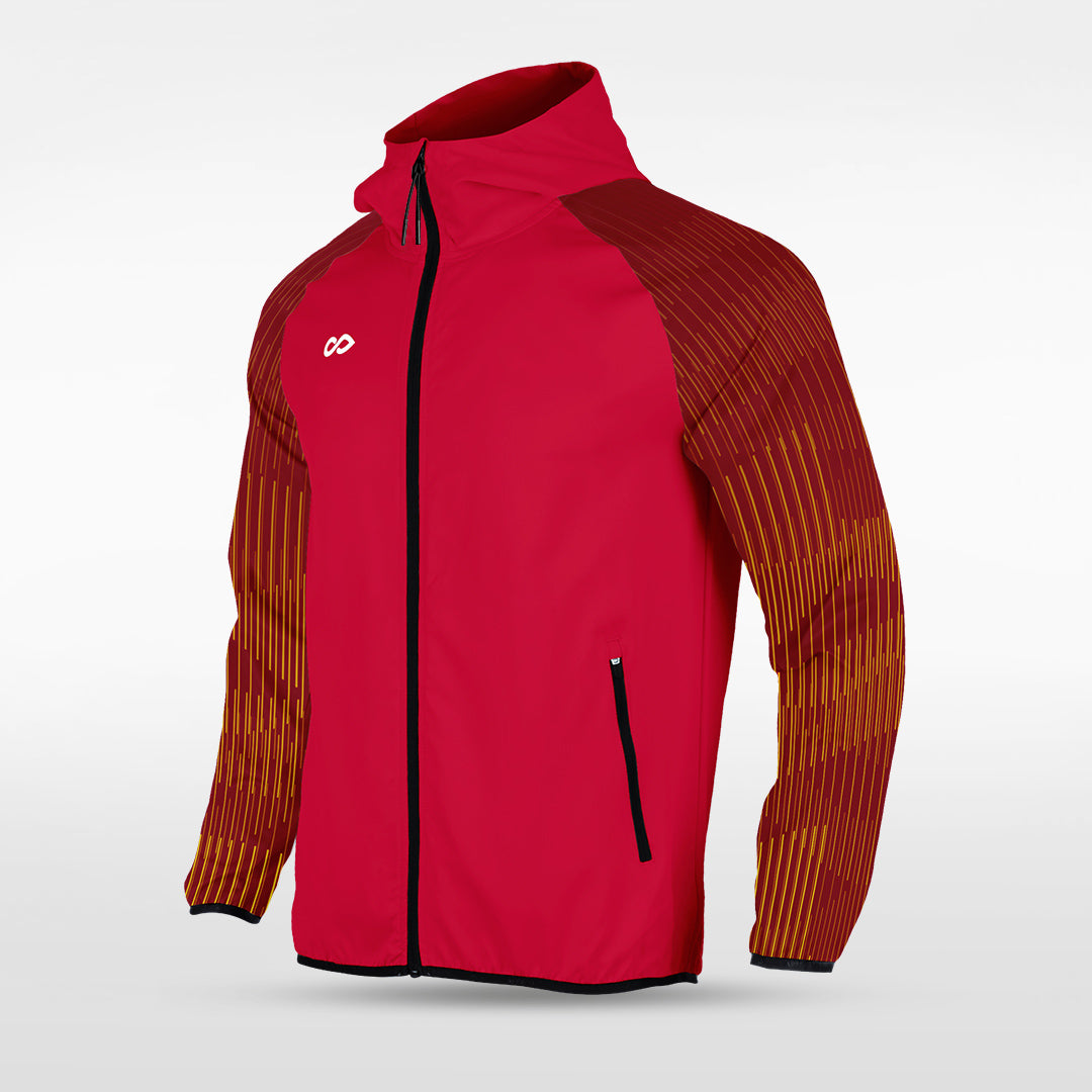 Lightweight Rain Jacket Vanta Series Stellara - AT242XFC3 red