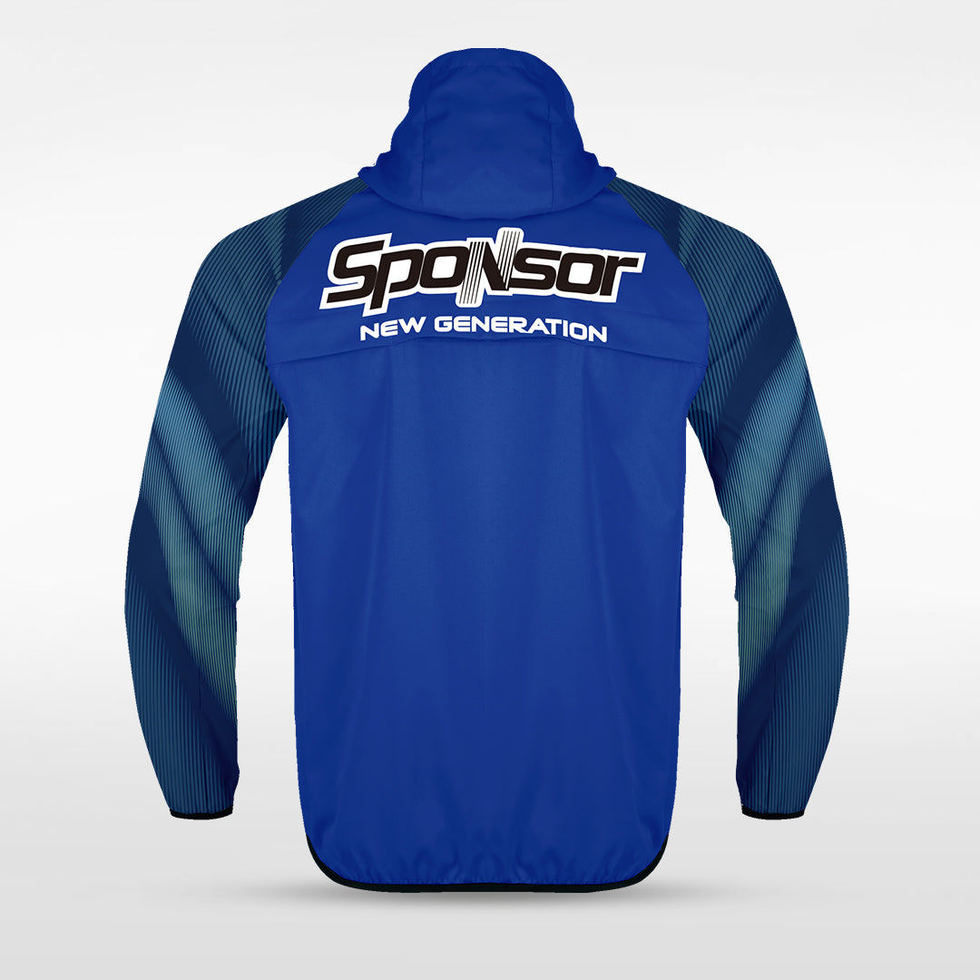 Lightweight Rain Jacket Vanta Series Aurara - AT242XFD3 blue