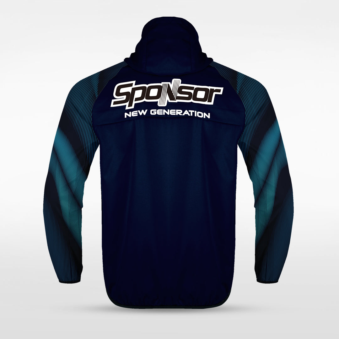 Lightweight Rain Jacket Vanta Series Aurara - AT242XFD3 navy