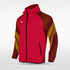 Lightweight Rain Jacket Vanta Series Aurara - AT242XFD3 red