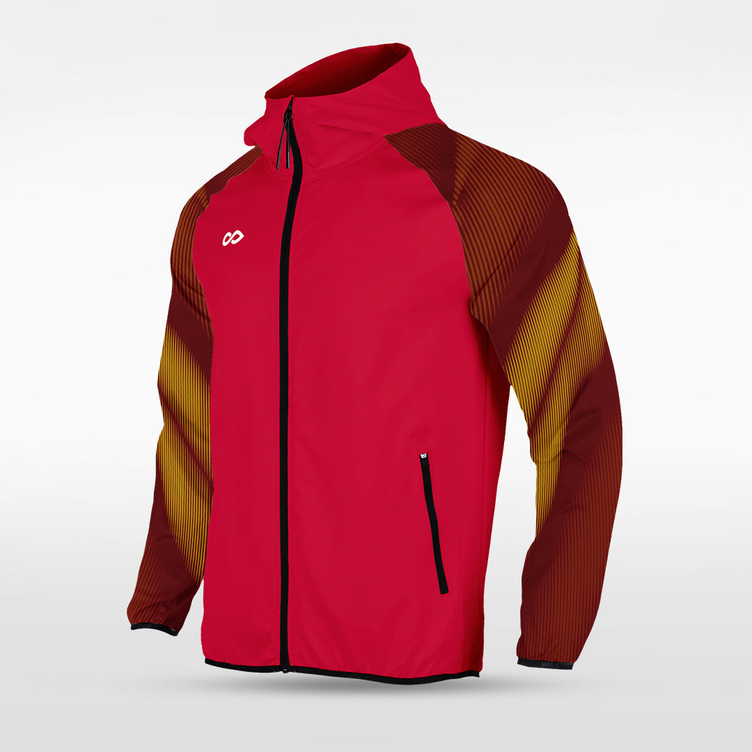 Lightweight Rain Jacket Vanta Series Aurara - AT242XFD3 red