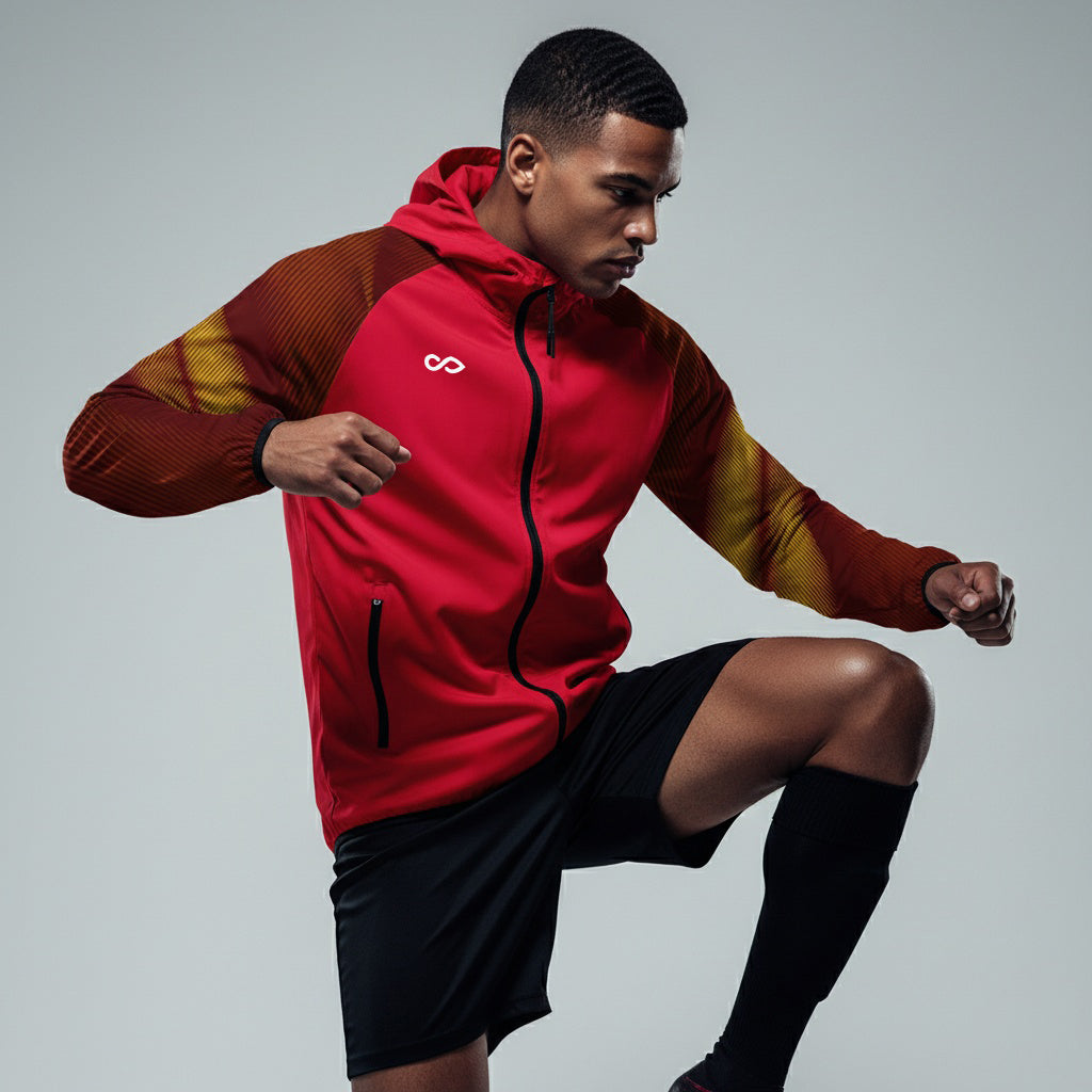 Lightweight Rain Jacket Vanta Series Aurara - AT242XFD3 red