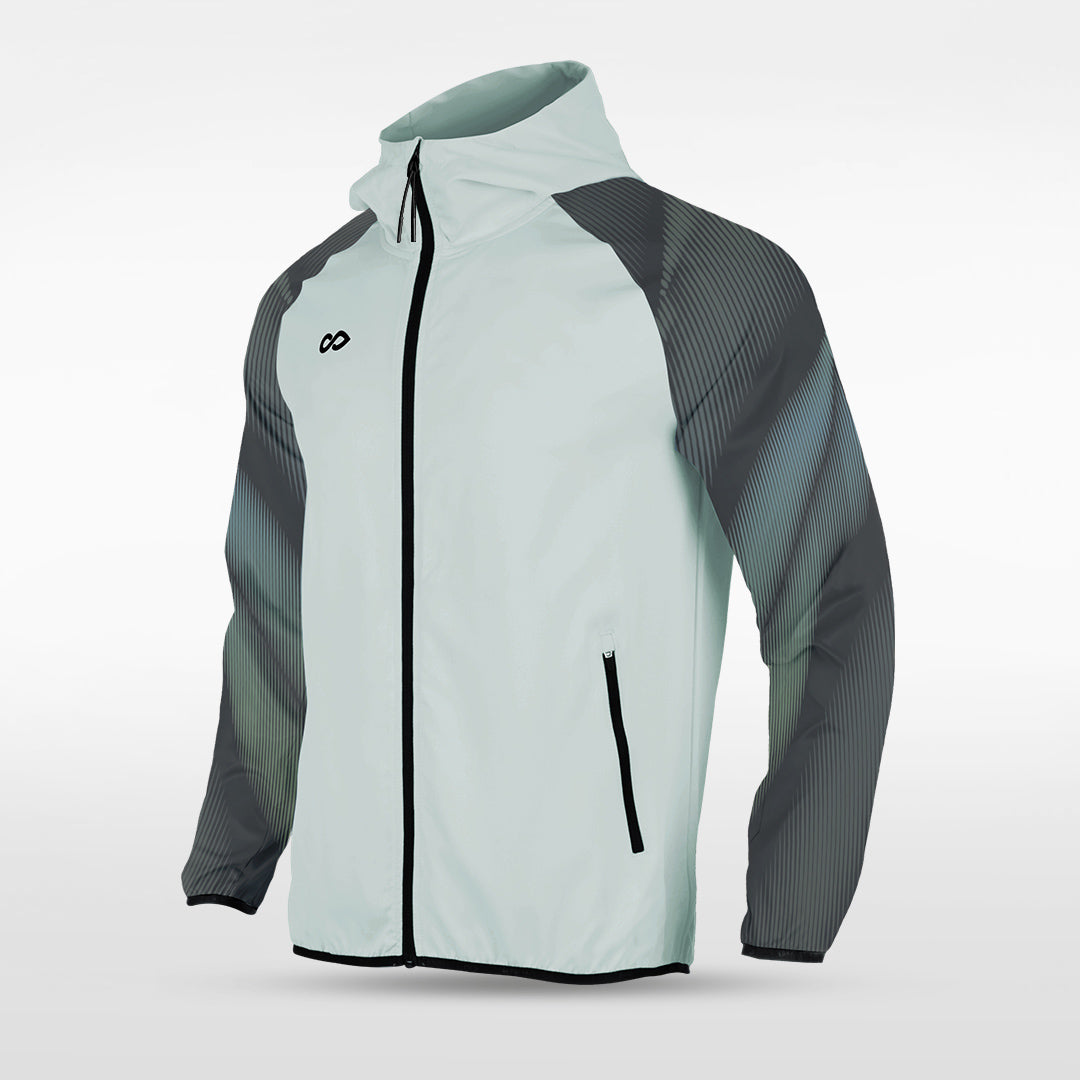 Lightweight Rain Jacket Vanta Series Aurara - AT242XFD3 silver