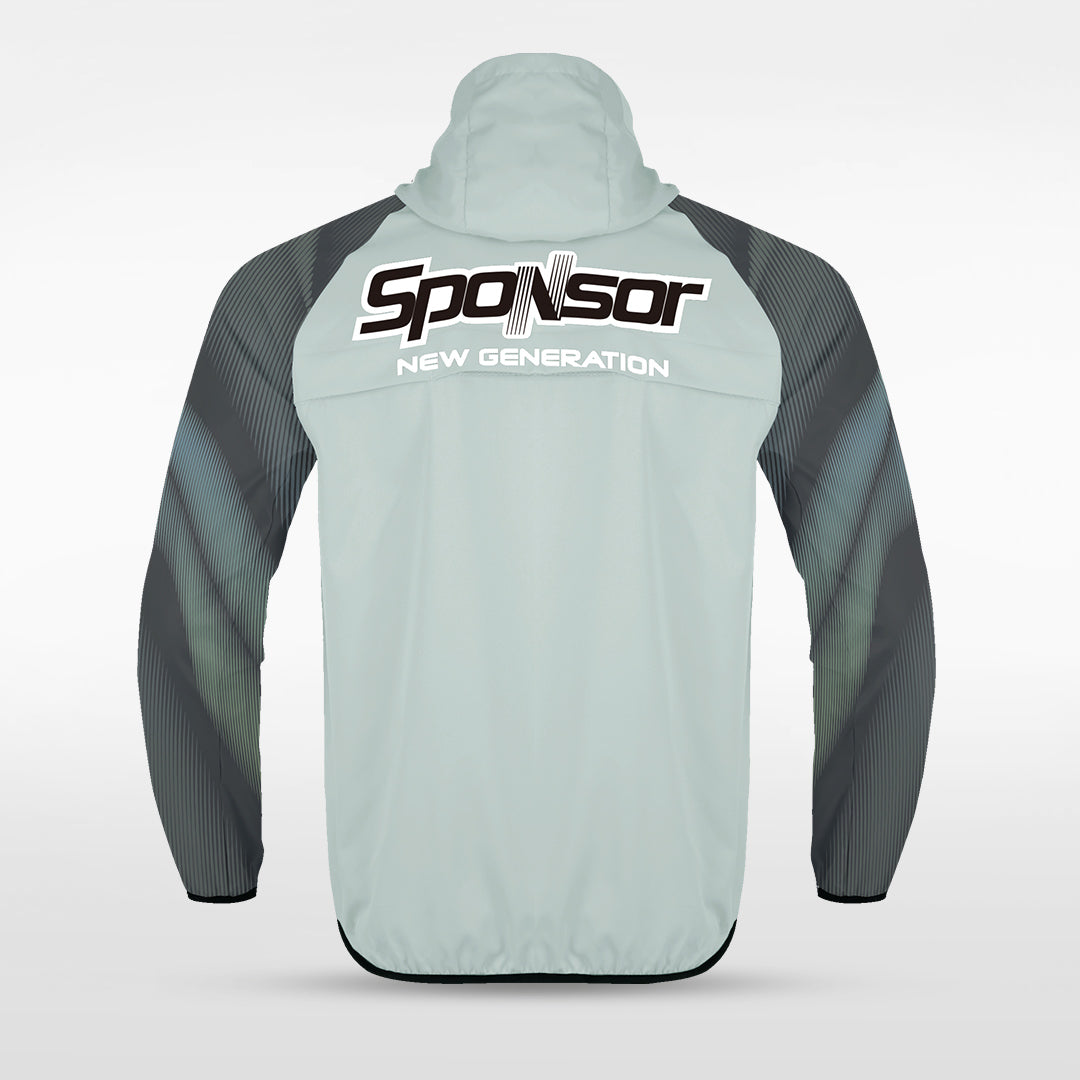 Lightweight Rain Jacket Vanta Series Aurara - AT242XFD3 silver