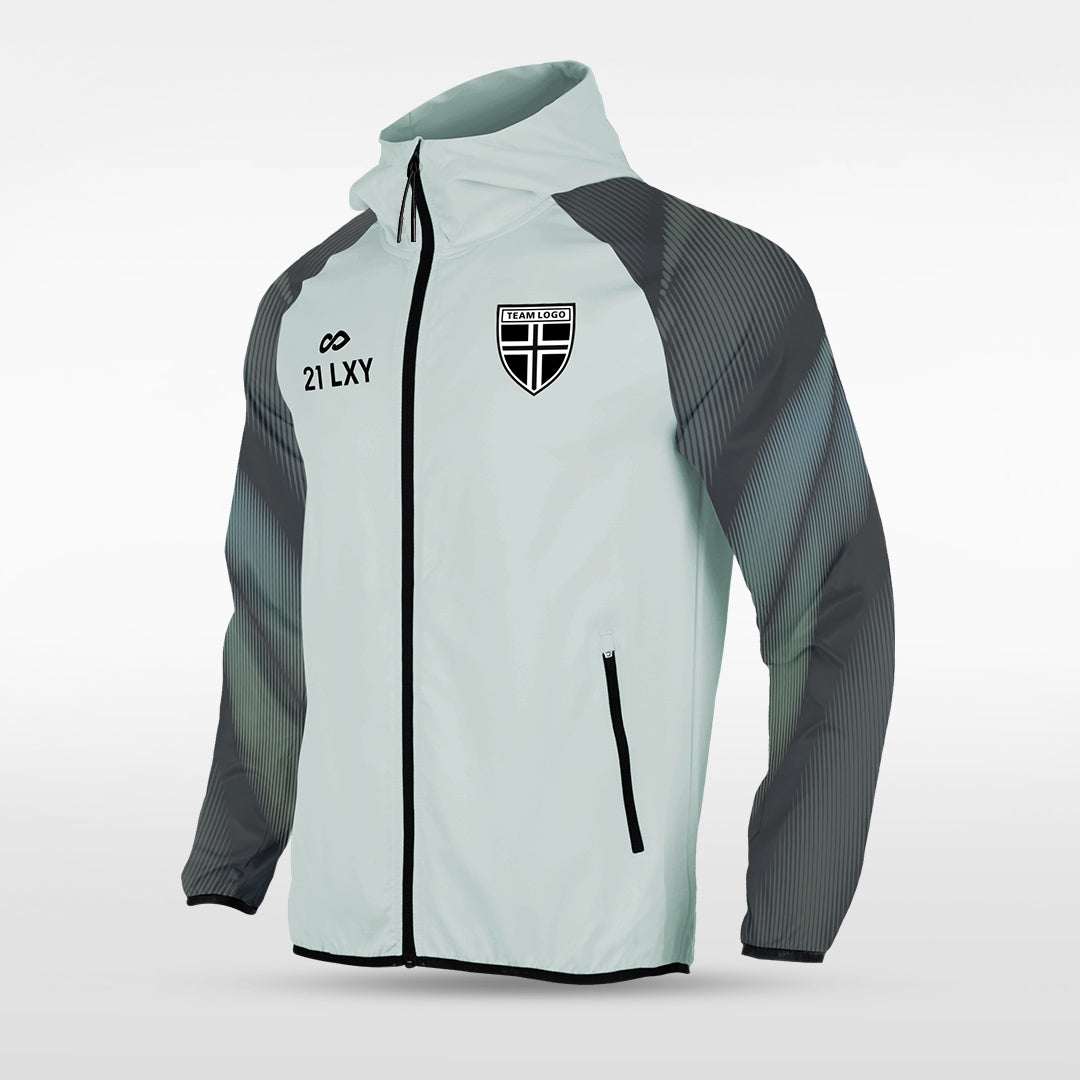 Lightweight Rain Jacket Vanta Series Aurara - AT242XFD3 silver