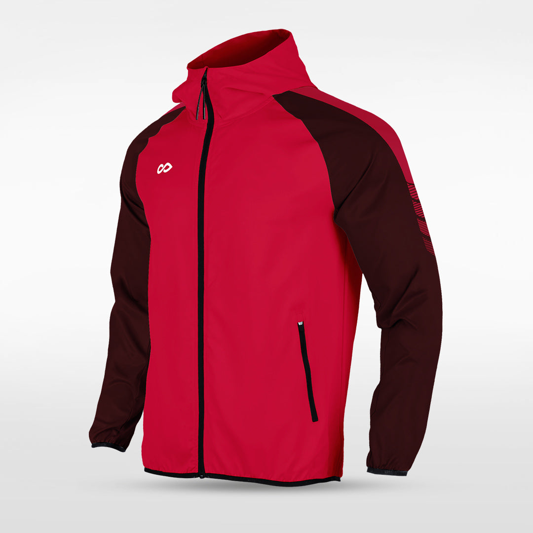 Lightweight Rain Jacket Vanta Series Ventara - AT242XFE3 red