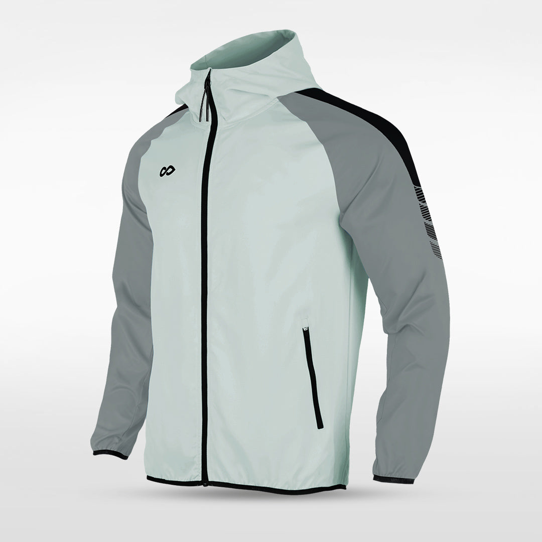 Lightweight Rain Jacket Vanta Series Ventara - AT242XFE3 silver