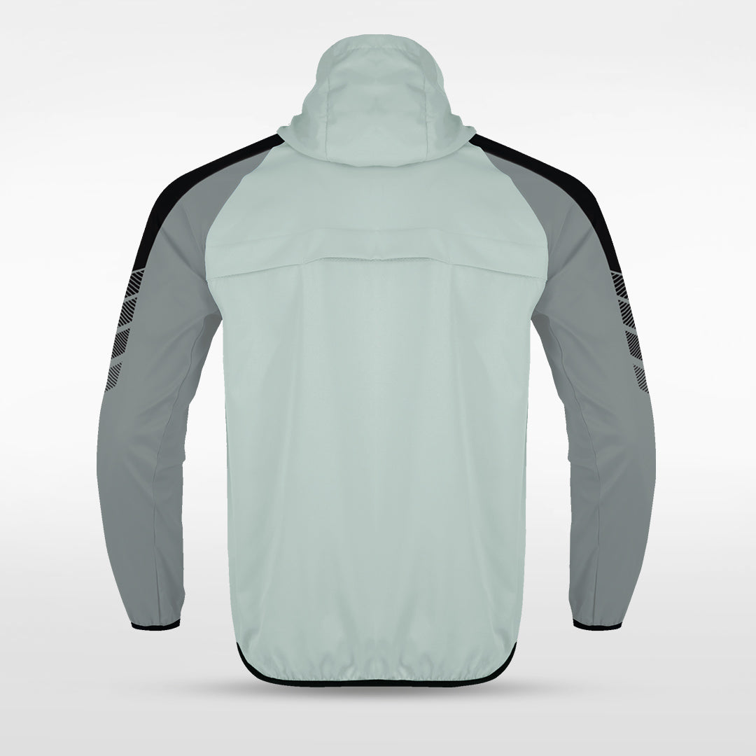 Lightweight Rain Jacket Vanta Series Ventara - AT242XFE3 silver
