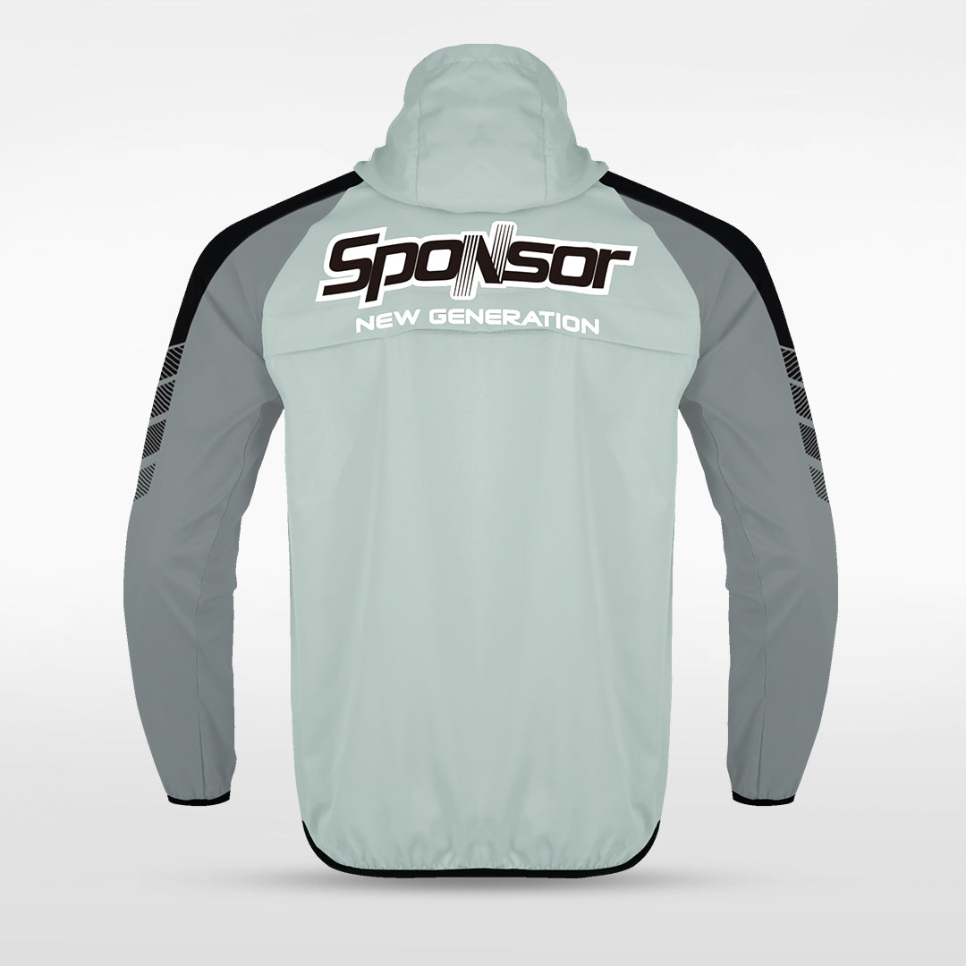 Lightweight Rain Jacket Vanta Series Ventara - AT242XFE3 silver