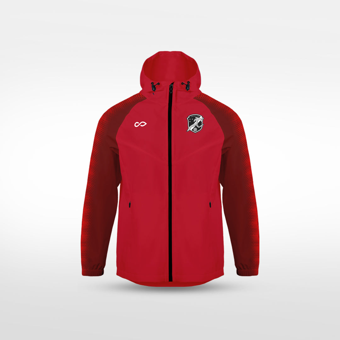 Kid 3rd Gen Rain Jacket Vanta Series Lumin - AT242XFEH8 red