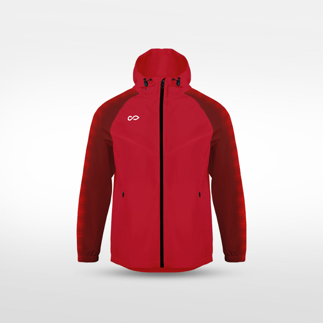 Kid 3rd Gen Rain Jacket Vanta Series Lumin - AT242XFEH8 red