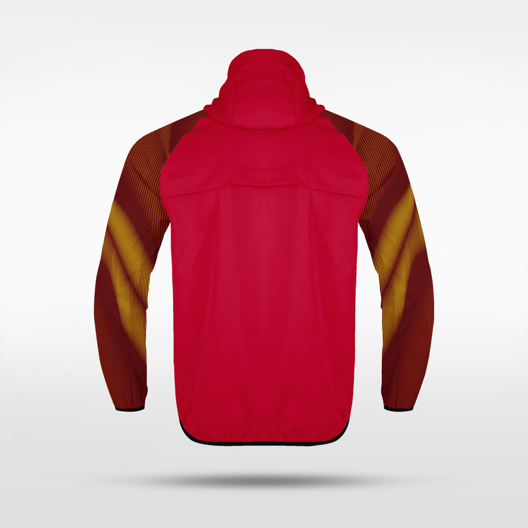 Kid  Rain Jacket Vanta Series Aurara - AT242XFEJ8 red
