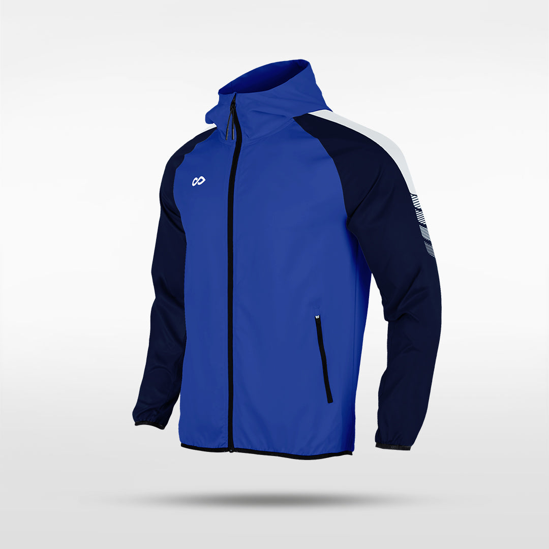 Kid  Rain Jacket Vanta Series Ventara - AT242XFEK8 blue