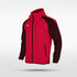 Kid  Rain Jacket Vanta Series Ventara - AT242XFEK8 red