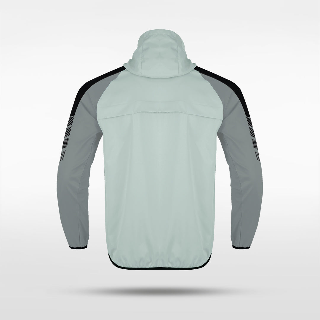 Kid  Rain Jacket Vanta Series Ventara - AT242XFEK8 silver